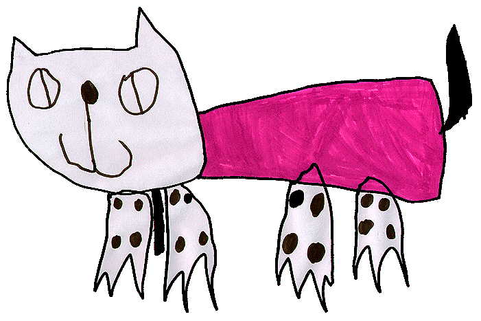Cailin's Cat Drawing